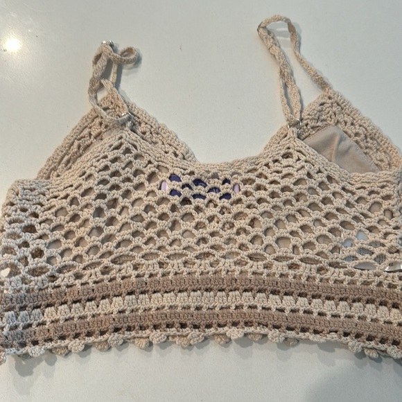 Mc2 saint Barth cropped crochet top new - Picture 4 of 4